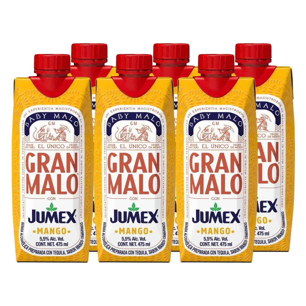 Jumex Gran Malo Mango (6 Pieces x 475 ml)